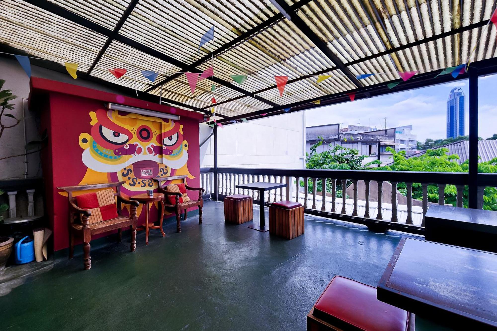 Loftel 22 Hostel Bangkok Esterno foto