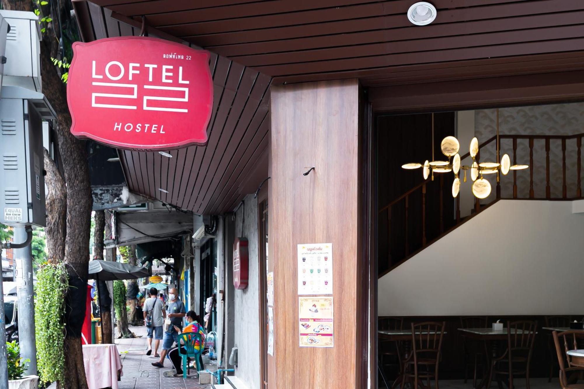 Loftel 22 Hostel Bangkok Esterno foto
